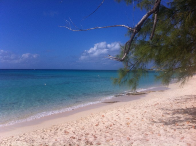 Cemetery Beach just north of George Town, Grand Cayman.