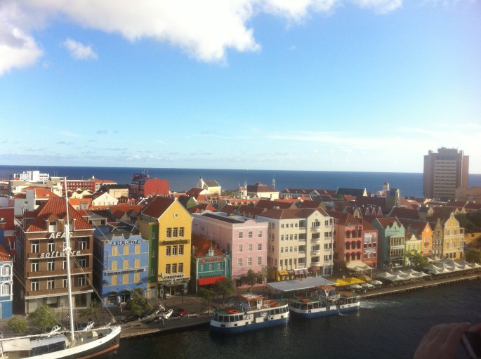 Punda district of Willemstad.