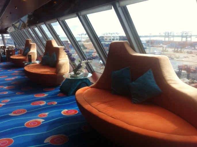 The Spinnaker Lounger where bingo is played is very well done and fun in style.