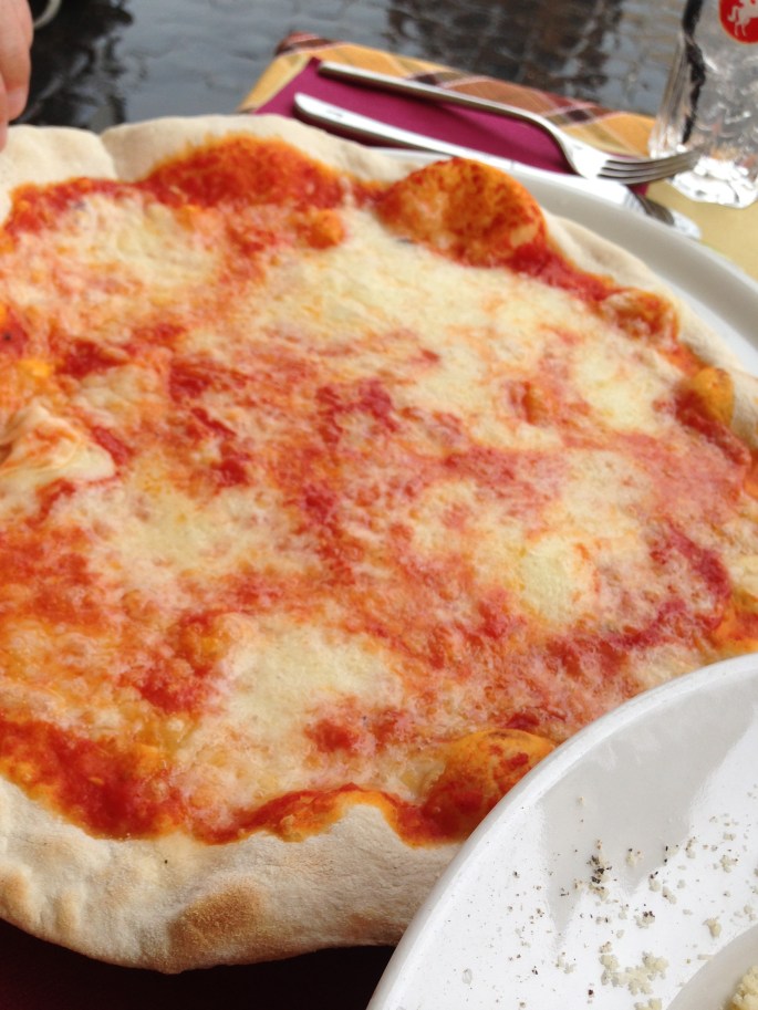 Delicious pizza at Sloppy Sam's, Piazza Campo de Fiori, 9, 00186 Rome, Italy