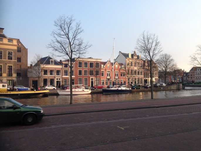 To the south of the old town is this beautiful canal and gorgeous Dutch architecture.