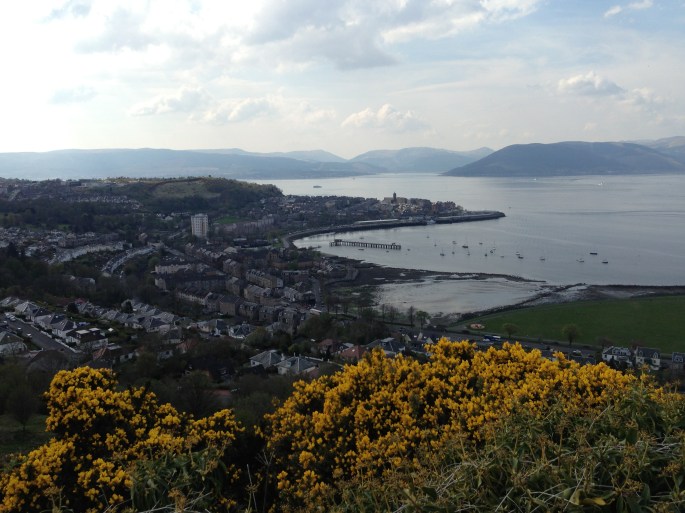 Another view from Lyle Hill Greenock.