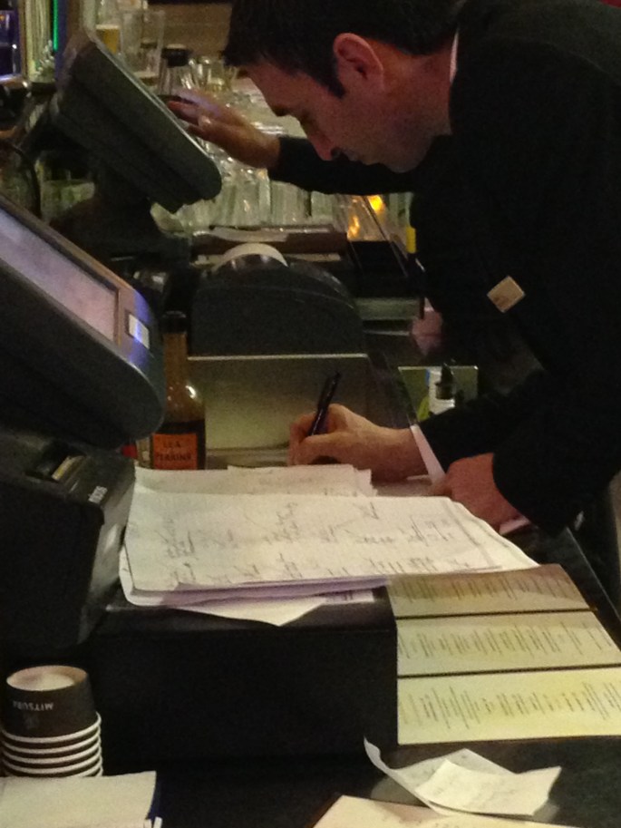Paperwork took priority over waiting guests at the Dublin Airport HIlton
