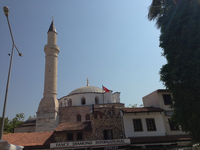 Another view of the town of Kusadasi, Turkey.  