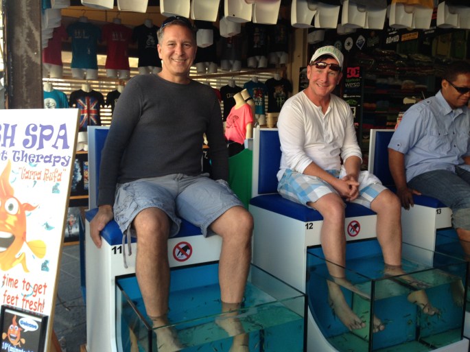 The Fish Spa was well worth a visit for nothing more than the laugh it provided.