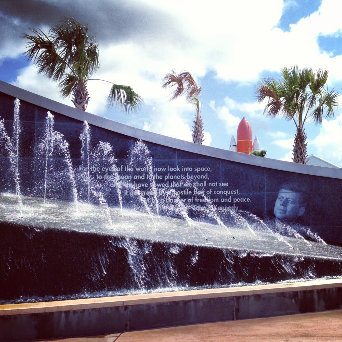 There is inspiration everywhere at Kennedy Space Center, Titusville, Florida