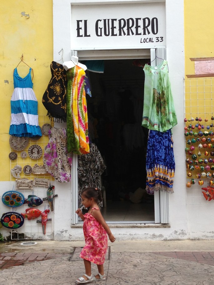 One of the many charming little shops in the town centre of San Miguel, Cozumel, Mexico.