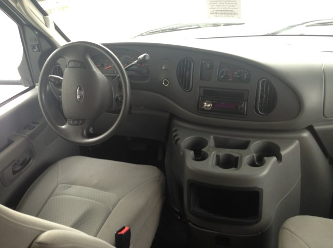 The interior cab of the RV we'll be renting.  I'm sure it has some other name but this is the driver's seat.  