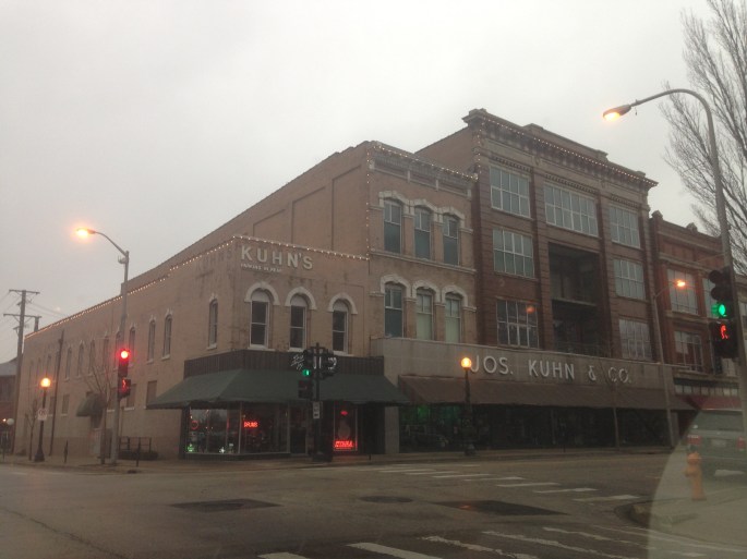 The men's store, Joseph Kuhn & Company is still trading in downtown Champaign, Illinois since 1865.