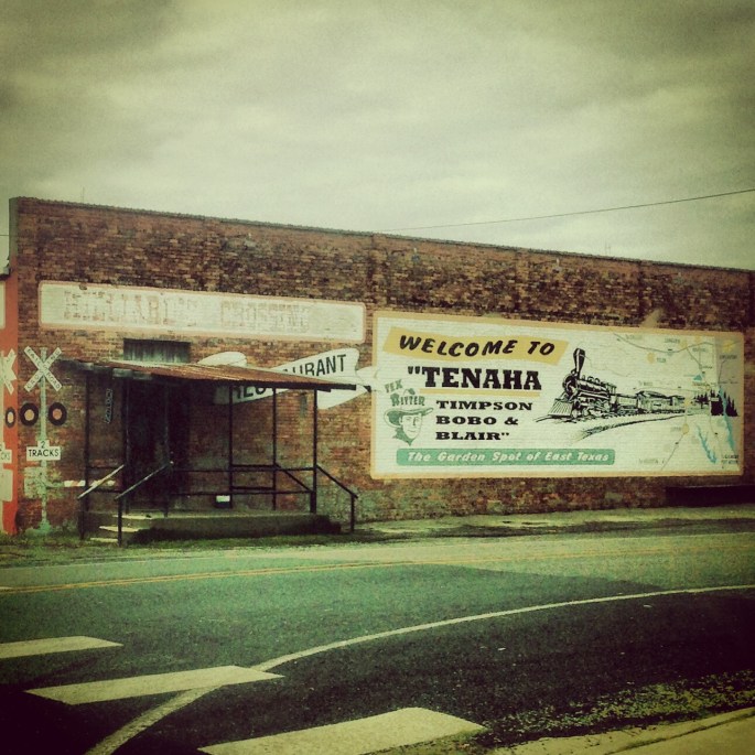 Downtown Tehana is along US 59 with a few historic buildings but it is a very very small town.  Don't blink, you'll want to see it.
