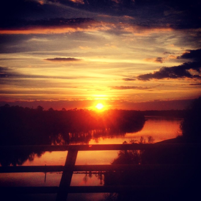 Crossing the stunning Apalachicola River in north Florida enroute to Bristol, Florida from Blountstown, Florida.