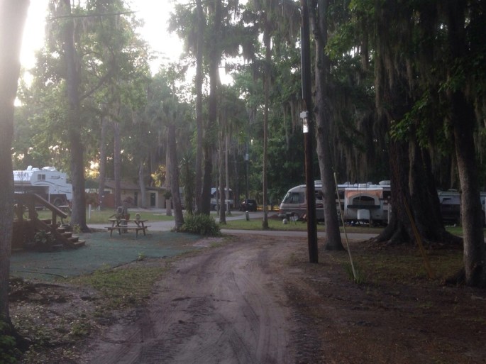 The Nova Family Campground nearest the town center of Port Orange is a great friendly place with many wooded sites and lots of options from tent camping to pull through big rig sites to cabins.