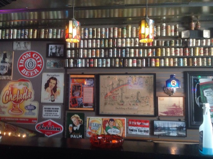 For anyone interested in beer history, the interior of Shorty's Bar in downtown Punta Gorda, Florida is fascinating.