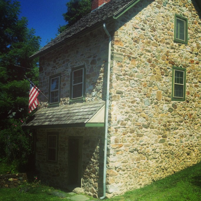 There were plenty of fascinating historic structures including this home in the countryside surrounding Coatesville, PA.