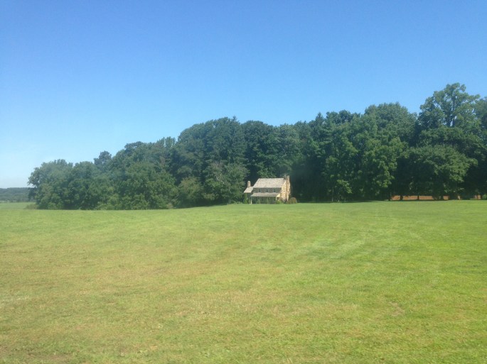 Fields of corn and other agricultural scenes abound in the area around Coatesville, PA.