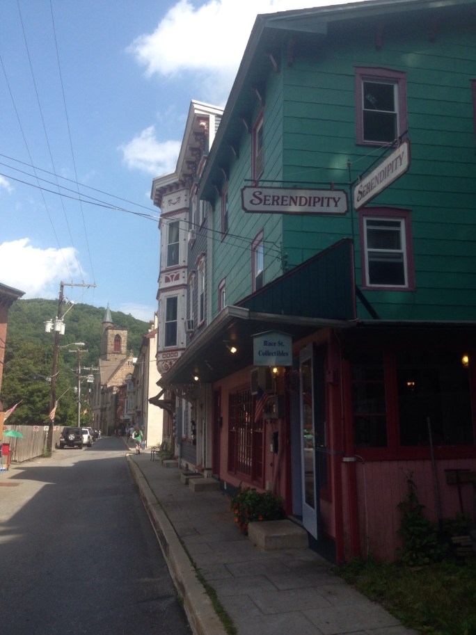 Do not miss going down Race Street in historic Jim Thorpe, PA.