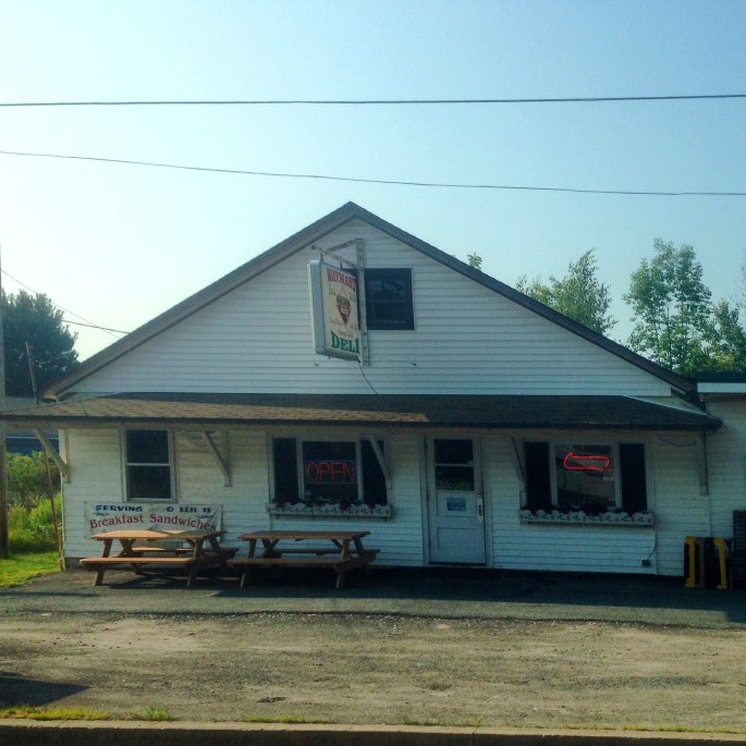 The town of Waymart is along US 6 and you can stop in at this general store for a real taste of local.