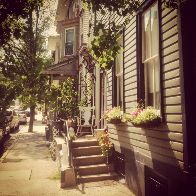 Going uphill toward the Opera House, you'll pass beautiful restored houses as well as get some great exercise if you haven't got enough from the white water rafting, biking and hiking.