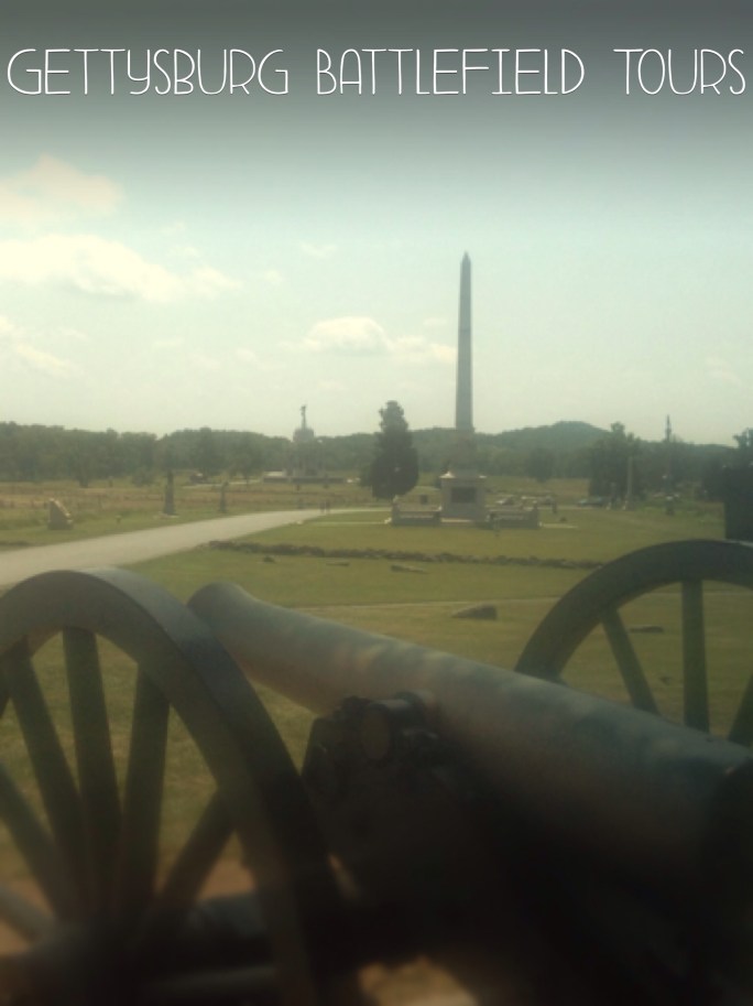 The tours of the battlefield make several stops along the way and each one is fascinating.