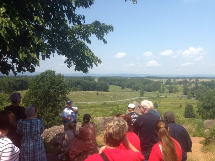 The tour guides on the Battlefield Tours are well trained and very interesting.