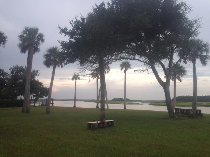 A nice view of the water from the Kingsley Plantation near Jacksonville, Florida.