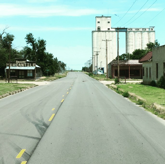 Englewood, Kansas is a semi-ghost town.